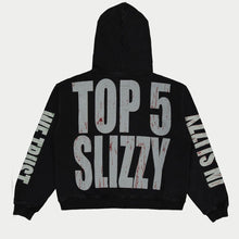 Load image into Gallery viewer, Godspeed - Top 5 Slizzy VVS Hoodie (Black) - Clique Apparel