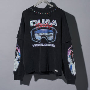 DUAA Focused Long Sleeve Shirt Black