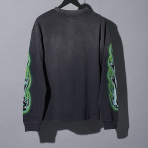 DUAA Unique Long Sleeve Shirt Green