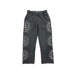 Mixed Emotion-black-Eclipse’ Grey Wash Sweats