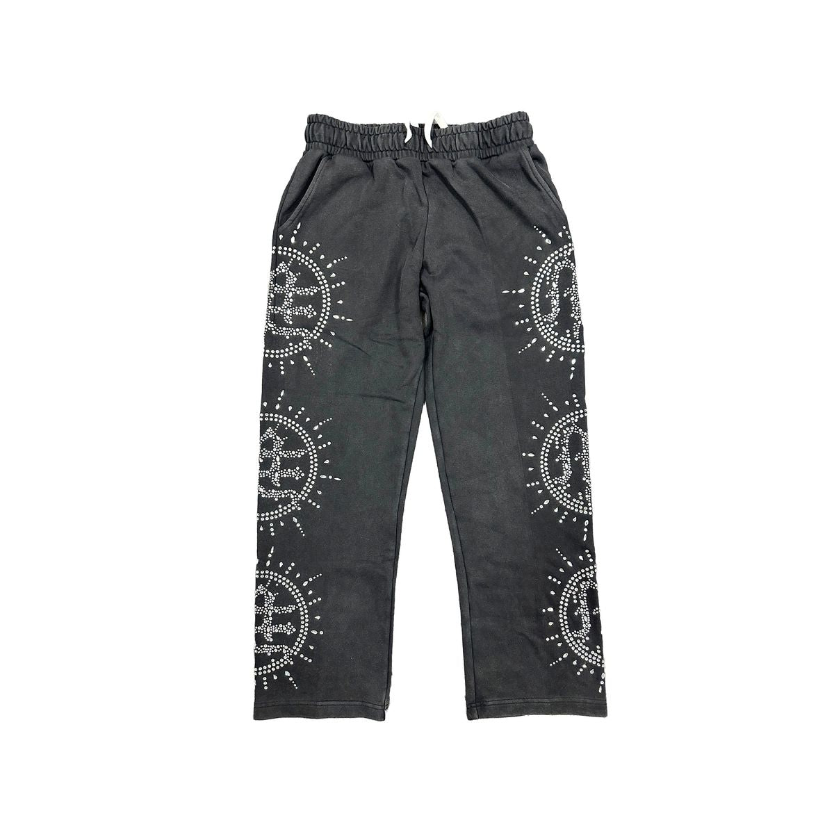 Mixed Emotion-black-Eclipse’ Grey Wash Sweats