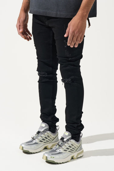 Serenede - Midnight Black Jeans - Clique Apparel