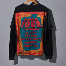 Load image into Gallery viewer, Duaa - World Tour Long Sleeve Tee - Black