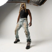 Load image into Gallery viewer, Duaa -Favored Blue Denim - Blue