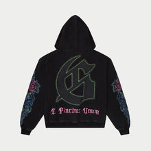 Load image into Gallery viewer, Godspeed - Vandal Hoodie - Black Wash