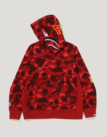 Bape - Camo Hoodie - Red - Clique Apparel