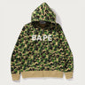Bape - ABC Camo Hoodie - Green - Clique Apparel