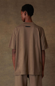 Essentials Fear Of God - Short Sleeve Tee - Wood - Clique Apparel