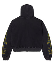 Load image into Gallery viewer, Vale Forever - Gods Liberty Zip up Hoodie - Black