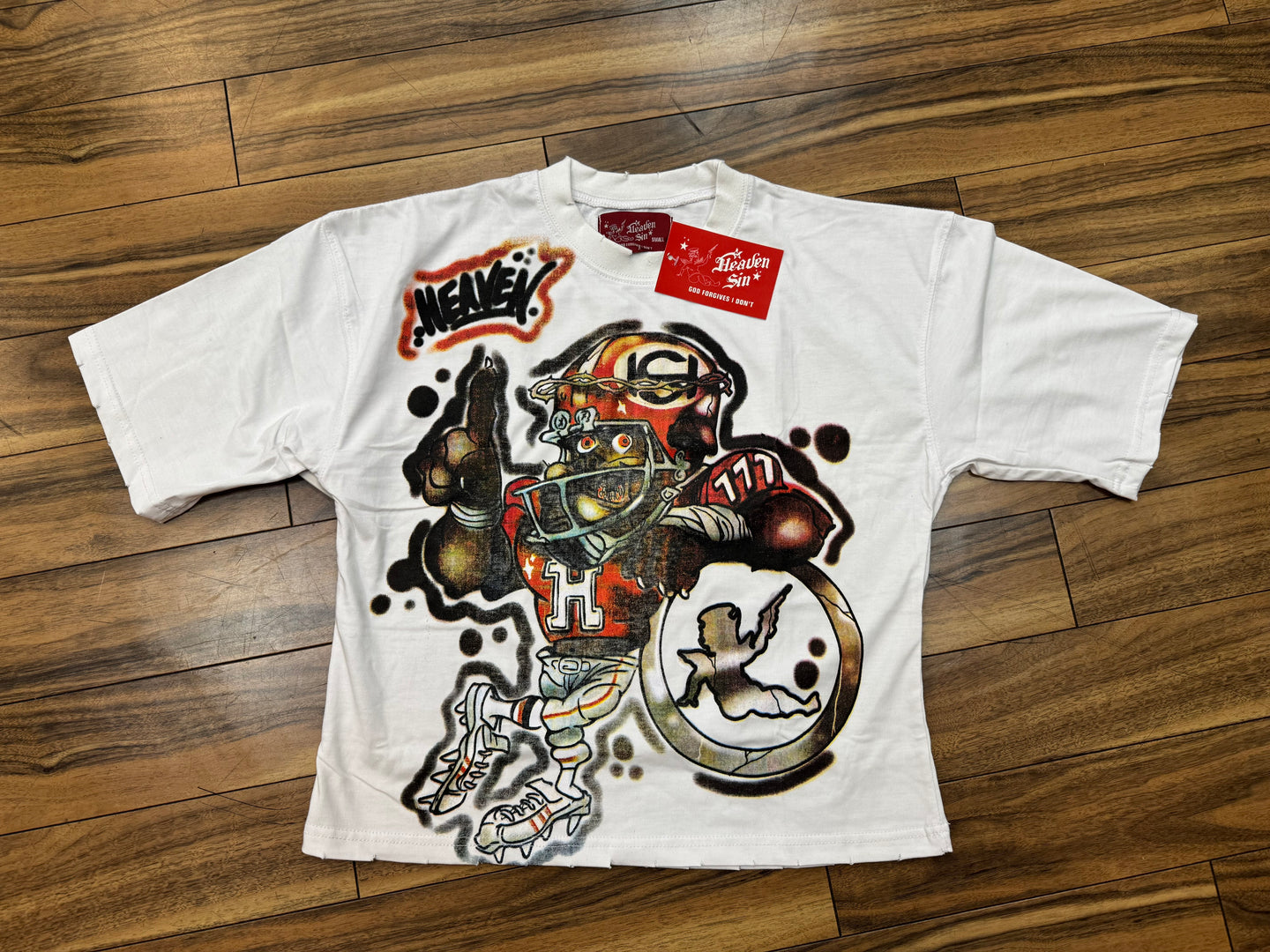 Heaven Sin - Campus Boy White - Clique Apparel