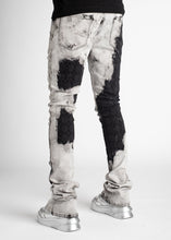 Load image into Gallery viewer, Guapi - Obsidian Black Bleach Staked Jeans - Clique Apparel