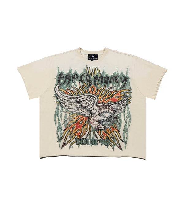 Paper Money - 98 Tour Rhinestone Bone - Clique Apparel
