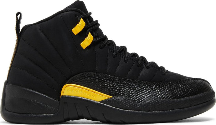 Nike - Air Jordan 12 Retro Sneakers - Black/Taxi - Clique Apparel