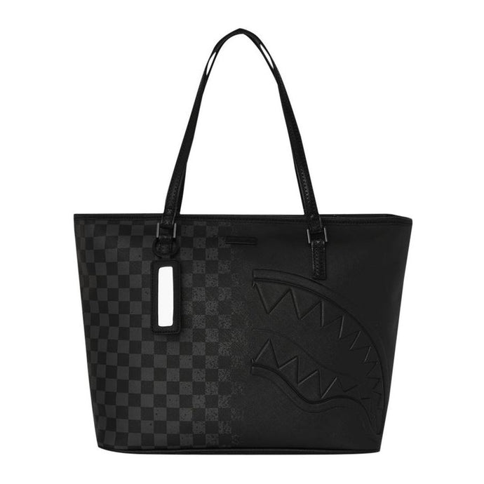 Sprayground - Spray Spritz Grey Check Black Tote