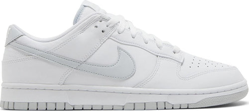 Nike - Dunk Low Retro Sneakers - White/Pure Platinum - Clique Apparel