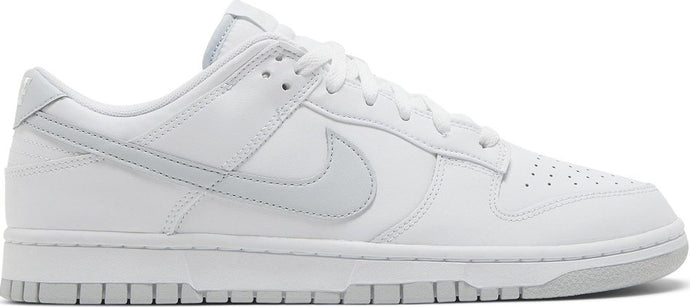 Nike - Dunk Low Retro Sneakers - White/Pure Platinum - Clique Apparel