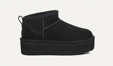 Load image into Gallery viewer, UGG - Women&#39;s Classic Ultra Mini Platform - BLACK