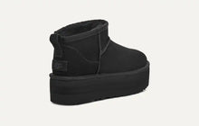 Load image into Gallery viewer, UGG - Women&#39;s Classic Ultra Mini Platform - BLACK