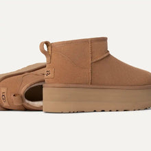 Load image into Gallery viewer, UGG - Women&#39;s Classic Ultra Mini Platform - CHESTNUT