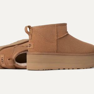 UGG - Women's Classic Ultra Mini Platform - CHESTNUT