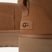 Load image into Gallery viewer, UGG - Women&#39;s Classic Ultra Mini Platform - CHESTNUT