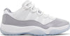 Nike - Air Jordan 11 Retro Low Sneakers - White/University Blue - Clique Apparel