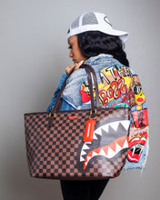 Load image into Gallery viewer, Sprayground - Knit Sharks In Paris Tote