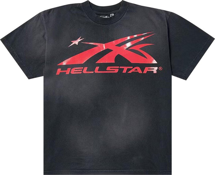 Hellstar - Sport Gel Logo Tee - Black/Red