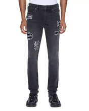 Load image into Gallery viewer, Ksubi - van winkle roadhouse black patched - Black
