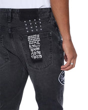 Load image into Gallery viewer, Ksubi - van winkle roadhouse black patched - Black