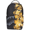Sprayground - Gold Floral Remix DLXSV Backpack - Clique Apparel