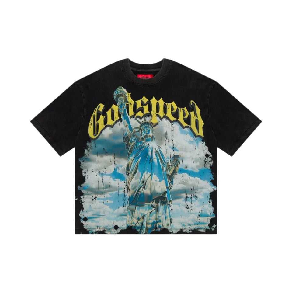 GOODENOUGH グッドイナフ×LIBERTY DRIP ART SHIRT GOODENOUGH グッドイナフ×LIBERTY DRIP ART SHIRT GOODENOUGH