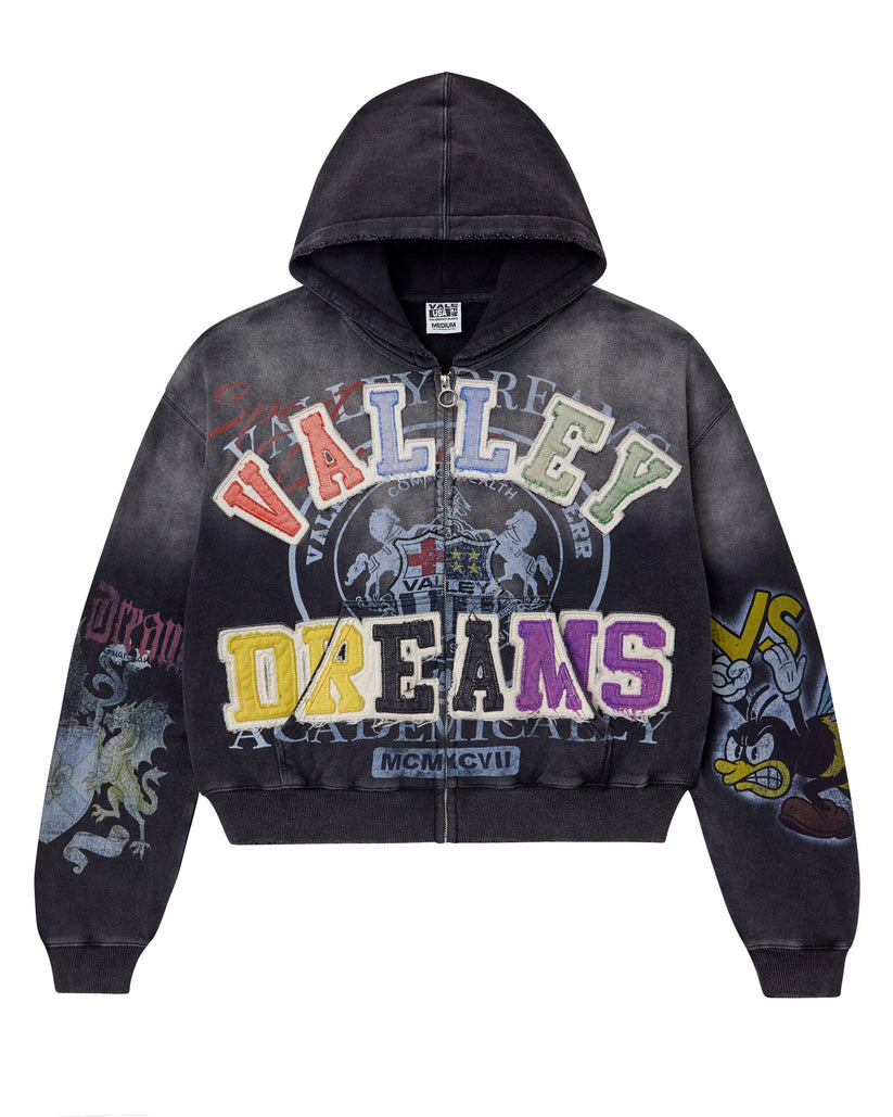 Valley  Forever - Blasted Zip Up