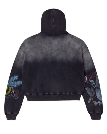 Valley  Forever - Blasted Zip Up - Clique Apparel