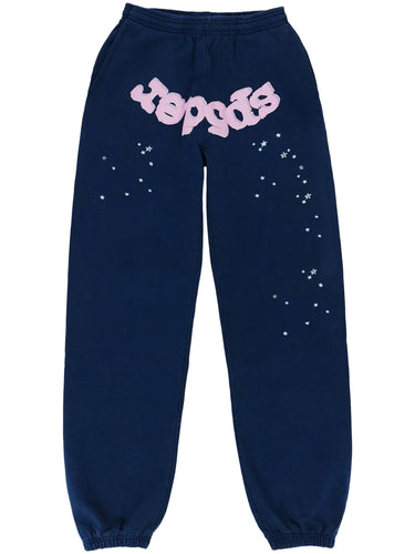 Sp5der - OG Web Sweatpants Navy - Clique Apparel