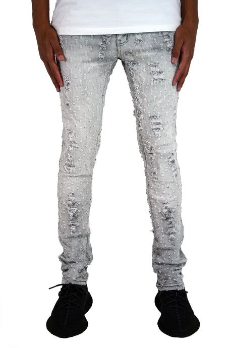 Focus - Hellrazer Denim - Lt Grey - Clique Apparel