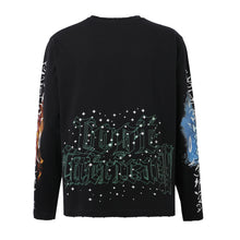 Load image into Gallery viewer, Lost Intricacy - Heaven &amp; Hell Long Sleeve - Black