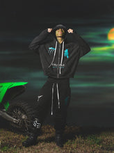 Load image into Gallery viewer, Triple Sevens - Moto Sweatpants - Black