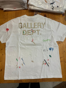 Lanvin x Gallery Dept - Paint Splatter Tee - White