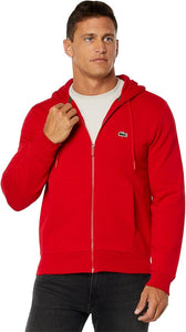 Lacoste - Men's Kangaroo Pocket Hoodie - Red