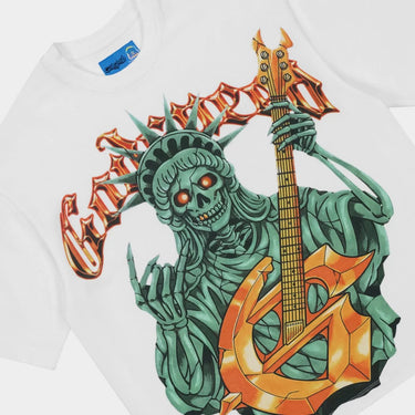 Godspeed - Liberty Rock NG Tee - White - Clique Apparel