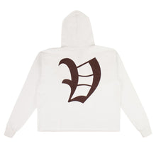 Load image into Gallery viewer, Vlone - Logo Hooded Sweatshirt 'White/Marrow Red'