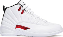 Load image into Gallery viewer, Nike - Air Jordan 12 Retro Sneakers - White/Black/University Red - Clique Apparel
