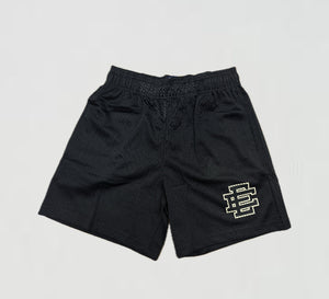 EE- Black/ Gold Logo basic’ short