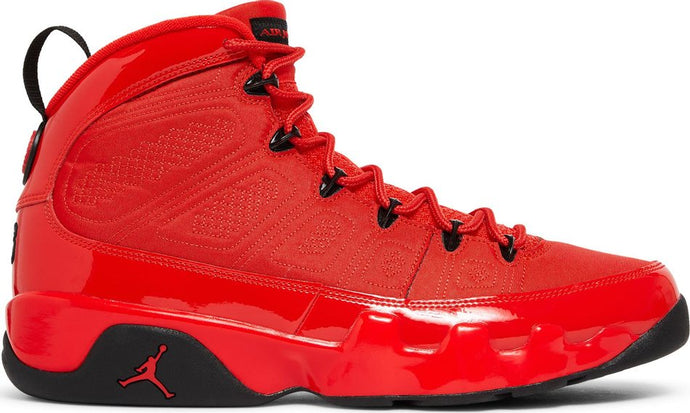 Nike - Air Jordan 9 Retro Sneakers - Chilly Red/Black - Clique Apparel