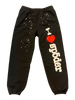 Sp5der - I Love Sp5der Sweatpants - Black - Clique Apparel