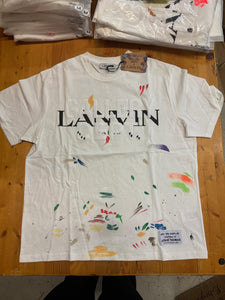 Lanvin x Gallery Dept - Paint Splatter Tee - White