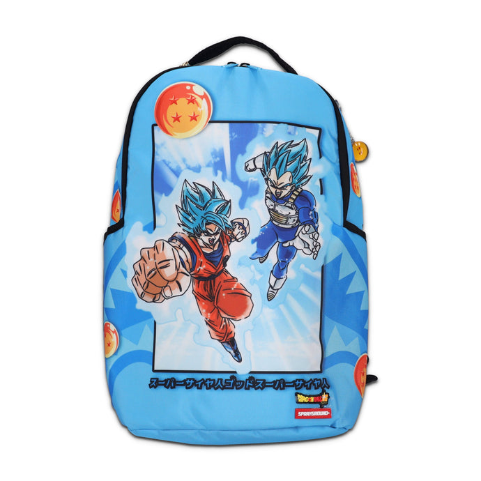 Sprayground - DBZ Super Saiyan Blue Goku And Vegeta Dlxr Backpack