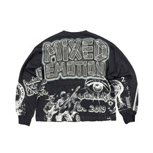 Load image into Gallery viewer, Mixed Emotions - Black Astro Long Sleeve - Clique Apparel