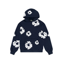 Load image into Gallery viewer, Denim Tears - The Cotton Wreath Hoodie Navy - Clique Apparel